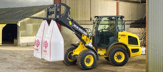 Chargeuses - New Holland adapte ses produits du Btp à l'agriculture