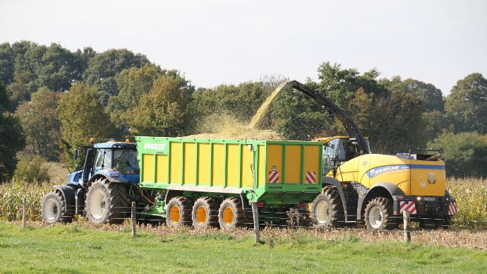 Ensileuse New Holland - Nir on Board : la valeur alimentaire des fourrages en direct