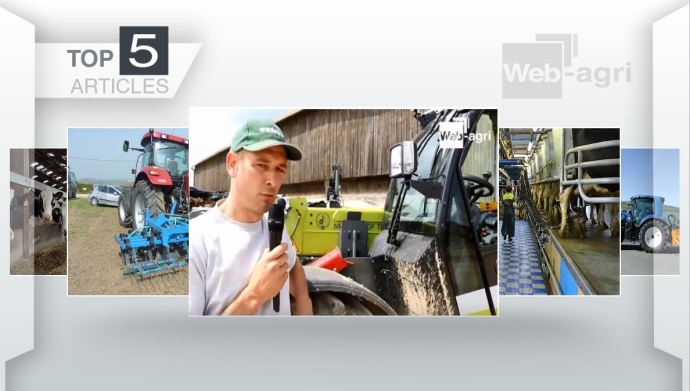 Top articles - L'embauche d'un salarié et le T6.180 Methane Power de New-Holland à la Une